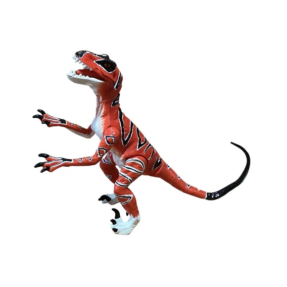 Vintage 96' Playmates Primal Rage Talon Atari games red raptor dinosaur - Picture 1 of 12